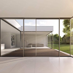 Precios de Mamparas de Oficina Comerciales, Puertas Plegables de Vidrio Templado de Seguridad sin Marco para Interiores - Product Image 6