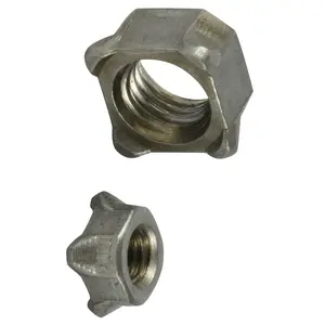Custom Nuts M6 DIN928 1587 Weld Square Nut Hexagon Domed Nuts