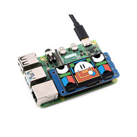 Carte de développement Raspberry Pi 5 avec extension triple écran LCD et pilote ST7789, écran principal de 1,3 pouce et deux écrans secondaires de 0,96 pouce