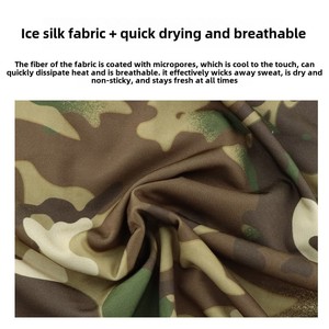 Cagoule Camouflage Glace Soie Écharpe Multi-Fonctionnelle Polyvalente En Plein Air Cyclisme Magique Foulard À Séchage Rapide Respirant <span class=keywords><strong>Masque</strong></span> Visage - Product Image 3
