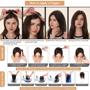 <span class=keywords><strong>Hiot</strong></span> #613 Blanco Barato Mono Top Mujeres Bang Topper cabello humano Natural Rusia Mujeres Cabello humano real Fino Transpirable Rubio Toppers - Product Image 6