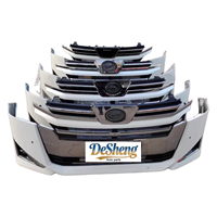 Suku Cadang Bekas Berkualitas Tinggi untuk Toyota Vellfire Bagian Depan, Bumper Mobil, Grille, Lampu LED, Radiator, Fender, Kap Mesin, Kaca Depan.