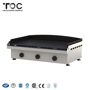 Pas cher Prix 3 Brûleurs En Acier Inoxydable Grils Grils de Barbecue Robuste Plancha Barbecue Grilles - Product Image 1