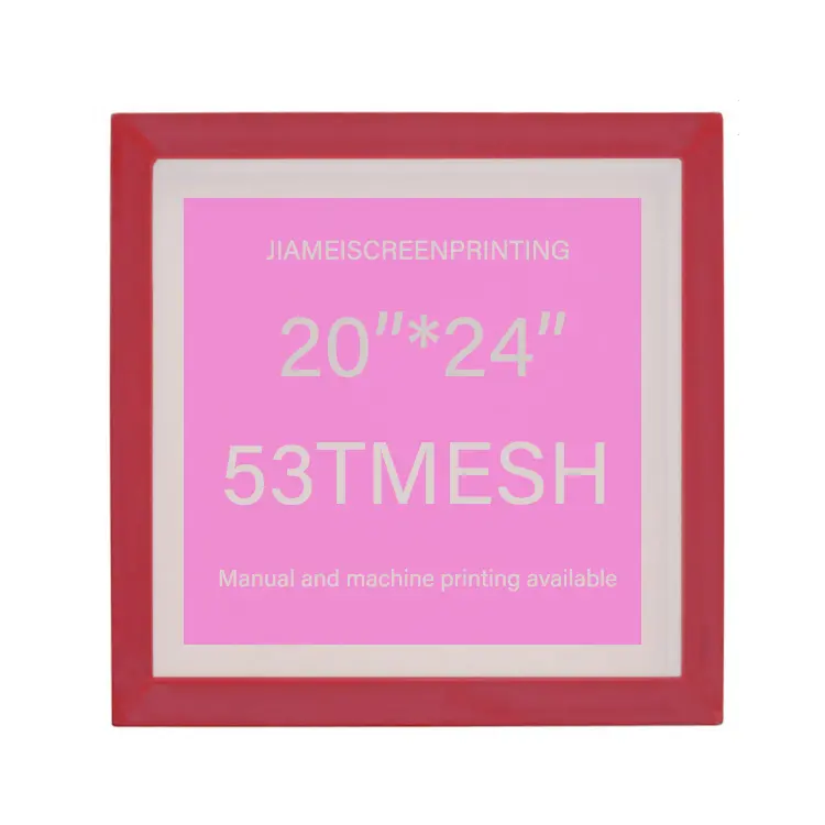 25*36 Aluminum Screen Printing Frame 20*24 with Mesh 23*31 Paper Screen Print Frame Waterproof Feature