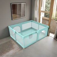Parc de jeu pliable moderne et écologique en tissu Oxford pour bébé, clôture de jeu sécurisée pour l'école, l'intérieur et l'extérieur, pour enfants, maison, chambre, parc, salle de sport