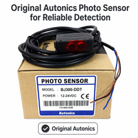 Sensor Fotoeléctrico Autonics BJ300-DDT, Reflexión Difusa, Distancia de Detección de 300 mm, 12-24 VCC, NPN, Venta al por Mayor de Fábrica