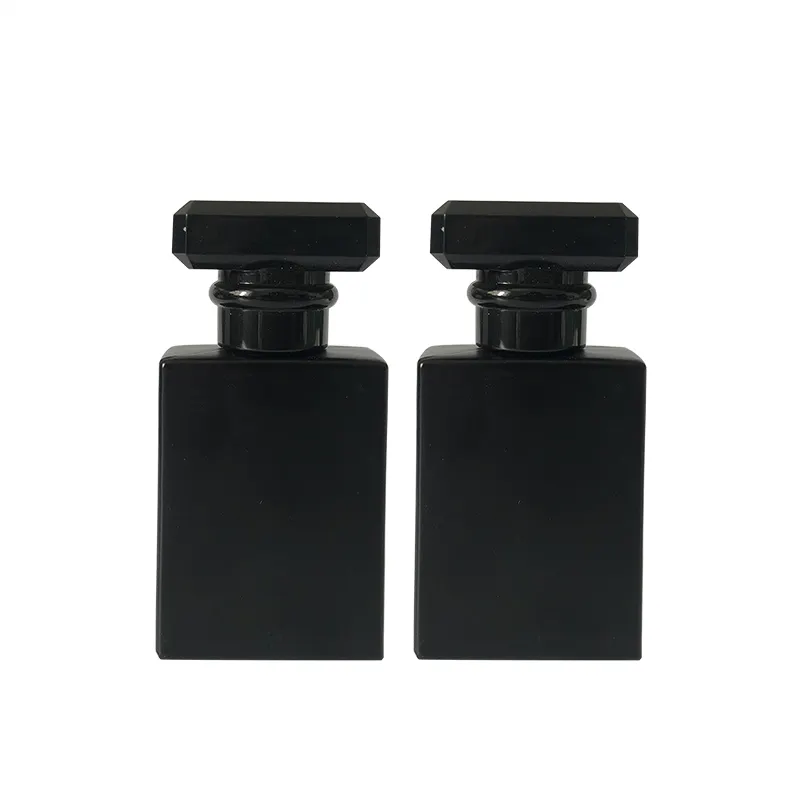 30ml 50ml 100ml boş cam parfüm şişe ile pompa sprey flakon parfüm video flacon vide cosmetique