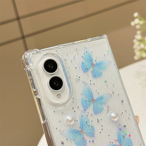 เคสโทรศัพท์ใสกันกระแทกแบบมีกลิตเตอร์ลายผีเสื้อสำหรับ iPhone 18 Fold ลดราคาสุดคุ้ม - Product Image 5