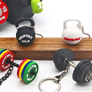 Llavero de CrossFit con Dije, Accesorios de Fitness, Regalo de Promoción, Llavero con Pesa Rusa, Llavero con Discos de Gimnasio Personalizado - Product Image 2
