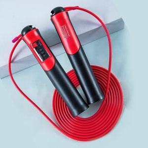 เชือกกระโดดพีวีซีปรับความยาวได้ใช้ได้ทั้งชายและหญิงลูกปัดฝึกออกกำลังกายฟิตเนสที่บ้านทนทานสมาร์ทที่กำหนดเองปรับได้ - Product Image 3