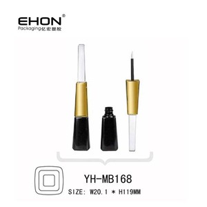 Envase de Delineador Líquido Metálico Plateado Único, Tubo Vacío para Delineador, Envase Cosmético Personalizado de Plástico ABS para Pestañas - Product Image 2
