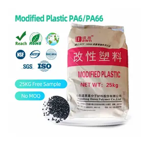 factory Flame retardant GF30 reinforced PA6 PA66 modified plastic raw materials