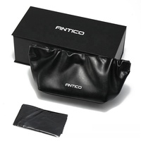 Boîte cadeau de lunettes de haute qualité lunettes de soleil en cuir PU nuage sac souple ensemble de paquets tissu lunettes tissu