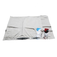 Pochette debout réutilisable 5L avec sac de bavoir à bec étanche à l'humidité dans une boîte pour le stockage du vin sac de vessie de vin en plastique