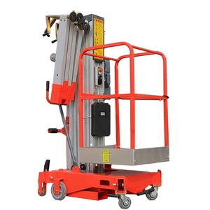 Escalera eléctrica para hombre, elevador hidráulico articulado móvil de aleación de aluminio duradero, plataforma aérea pequeña de 6-14m, nuevo usado, venta disponible - Product Image 1