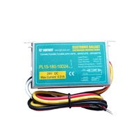 Transformador Eléctrico de 24V CC, 4W 11W, Lámpara Germicida UVC T5, Balastro Electrónico de Aleación de Aluminio, Factor de Potencia Activo, Certificado CE