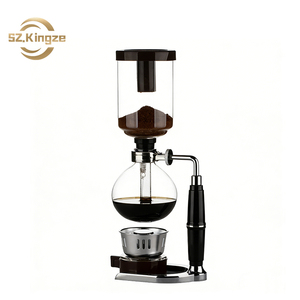 Cafetière à siphon professionnelle pour barista, en verre borosilicate résistant à la chaleur, pour usage domestique et commercial - Product Image 1