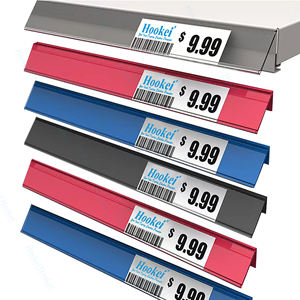 Soporte de etiquetas de plástico para supermercado, estante de Metal, venta al por menor - Product Image 2