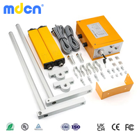 MDCN SCF AC220V DC24V Capteur de rideau de lumière de sécurité en alliage d'aluminium NPN/PNP Infrarouge avec protection contre les surintensités