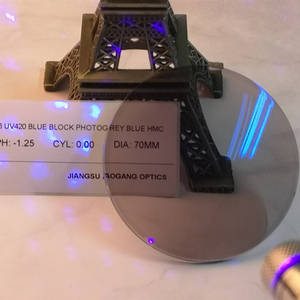 Yüksek kaliteli 1.56 mavi kesim fotokromik <span class=keywords><strong>lens</strong></span> fotoğraf gri koyu fotokromik <span class=keywords><strong>lens</strong></span> gri mavi blok optik <span class=keywords><strong>lens</strong></span> - Product Image 6