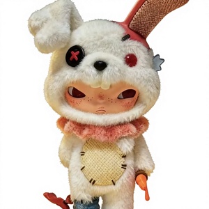 Nouvelle <span class=keywords><strong>figurine</strong></span> Ono Hirono de la série Creepy Funland, lapin maléfique en PVC, thème animal, créative, mignonne, boîte mystère, jouet lumineux, ornement, cadeau - Product Image 1