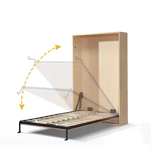 Platzsparender moderner Klappwandbett-Rahmen mechanismus mit Motor