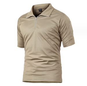 เสื้อยืดลายพรางอีเกิล DFT105 สำหรับผู้ชาย ขายส่ง เสื้อยืดแขนสั้นลายพรางแบบแร็กแลน สีกากี เสื้อยืดนิรภัย - Product Image 6