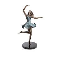 Sculpture personnalisée en bronze style moderne, statue de la justice, œuvre d'art d'intérieur, décoration d'intérieur, jardin, parc, artisanat en métal