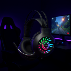 Auriculares para Juegos Xtrike Me GH-605 con Controladores de 40 mm, Sonido Envolvente RGB y Micrófono - Product Image 3
