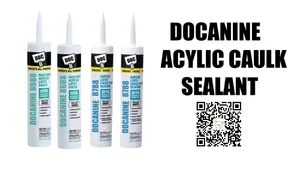 Acrylic Silicone Rain Proof Caulk Caulking Sealant Sellador Acrilico Pintable 280 Ml /470