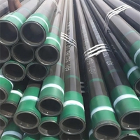 أنابيب تغليف آبار النفط غير الملحومة ذات الجدار السميك API 5CT ASTM J55 N80 P110 مقاس 4-1/2-13-3/8 بوصة للخدمة الشاقة، قابلة للحام والقطع والربط باللولب