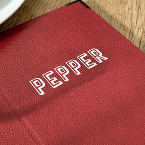 Cubierta de Menú de Cuero para Restaurante a Precio de Fábrica con Encuadernación con Tornillos, Tablero de Menú de Café, Libro de Menú para Restaurante - Product Image 6