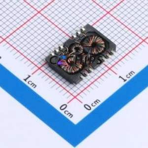 SMD-6P หม้อแปลงไฟฟ้า HM0068ANLT, ตัวเหนี่ยวนำ12.7x8.8มม. 1CT:1CT/1CT: 350uH 1CT - Product Image 2