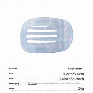 Mode acétate requin <span class=keywords><strong>pince</strong></span> grande griffe de <span class=keywords><strong>cheveux</strong></span> pour les femmes <span class=keywords><strong>chignon</strong></span> queue de cheval <span class=keywords><strong>chignon</strong></span> titulaire antidérapant plat pinces à <span class=keywords><strong>cheveux</strong></span> minimaliste <span class=keywords><strong>cheveux</strong></span> accessoire - Product Image 5