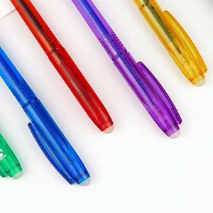 Stylos à encre gel thermosensible bleue personnalisables de 0,5 mm, encre magique effaçable, pour le bureau, l'école, la promotion, la coloration - Product Image 3