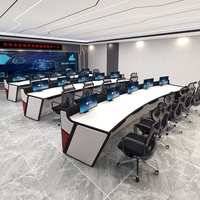 Console de surveillance industrielle et hospitalière moderne en acier laminé à froid écologique de 600 mm de large, durable, pour centre commercial