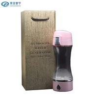 Générateur d'eau hydrogénée 16 en 1, bouteille de 0,35 L, 5V 30W USB, pour voiture et extérieur, chaud et froid, portable, pour la santé