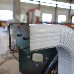 Tuyau de descente carré en acier et aluminium pour gouttière, profilé avec <span class=keywords><strong>coude</strong></span>, formé à froid par machine - Product Image 5