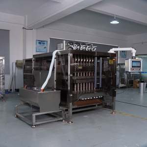 Máquina Envasadora Vertical Multicarril Totalmente Automática para Bolsas Tipo Almohada, para Llenado de Líquidos, Gelatinas, Productos en Barra y Bebidas - Product Image 2