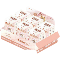 TNTSPACE Zoraa 11% Sugar Mini Series Plush Keychain Blind Box, Mignon porte-clés en peluche et vinyle pour sac, boîte mystère