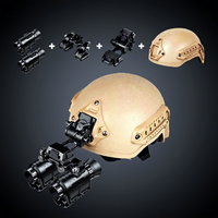 Monocular de Visión Nocturna Digital Montado en Casco, Dispositivo de Visión Nocturna Modular con Fósforo Blanco, WiFi, IPX7, Fabricante OEM ODM