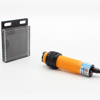 BXuan pour capteurs optiques 18 mm, distance de détection 30 cm, sortie PNP NO, interrupteur photoélectrique à réflexion diffuse cylindrique pour M18