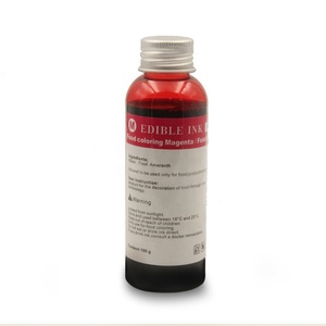 หมึกเติม Supercolor 100 มล./ขวด 4 สี หมึกเติมสำหรับเครื่องพิมพ์ HP 803 สำหรับพิมพ์กาแฟและเค้ก - Product Image 2