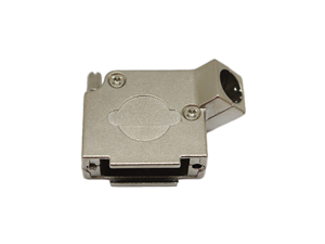 Campana de metal de 45 grados para d-sub, <span class=keywords><strong>conector</strong></span> <span class=keywords><strong>VGA</strong></span> de 15 pines/<span class=keywords><strong>conector</strong></span> 3W3 backshells - Product Image 3