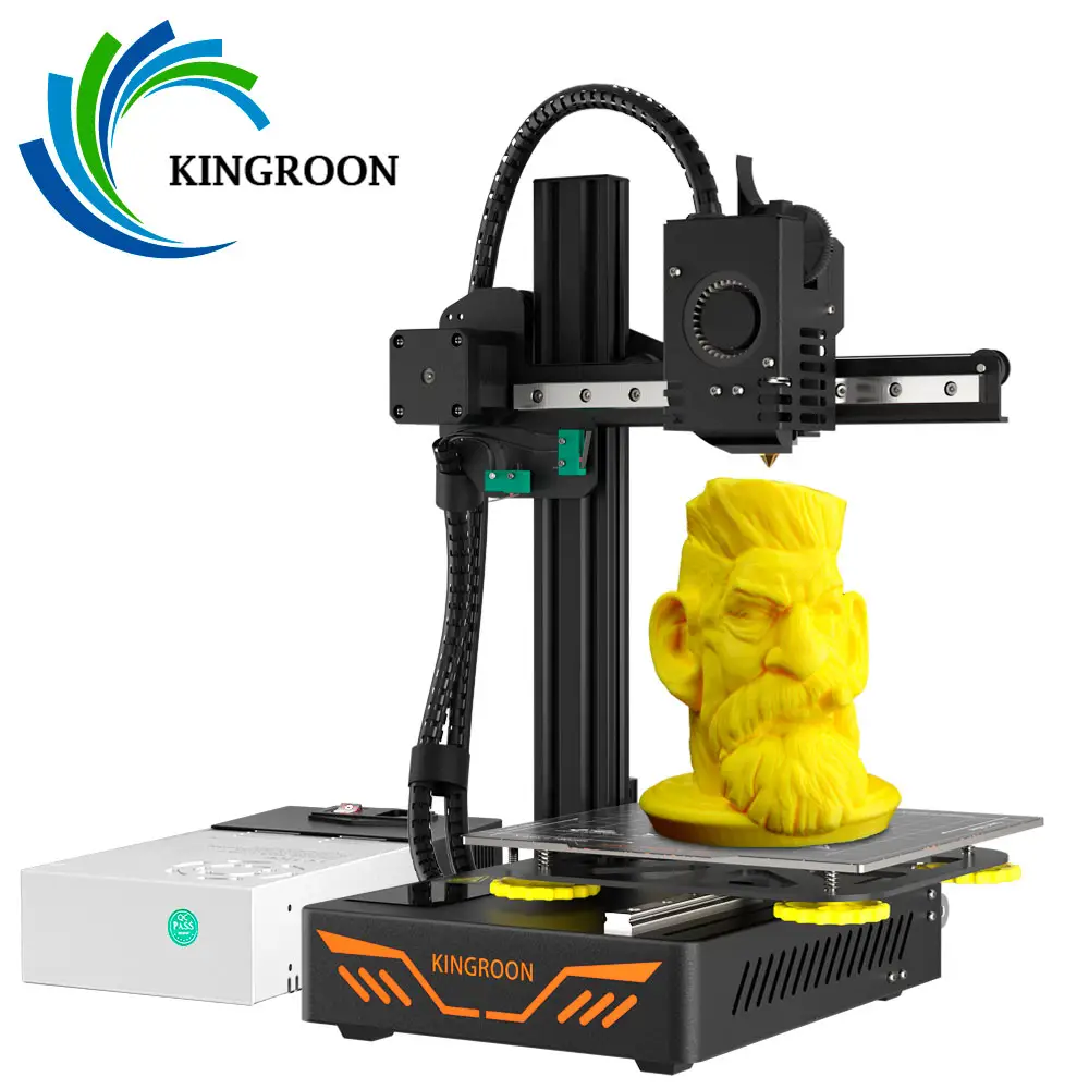 Bán buôn kingroon kp3s impresora 3D Máy 180*180*180mm Tự làm máy in 3D máy in 3D nhiều màu