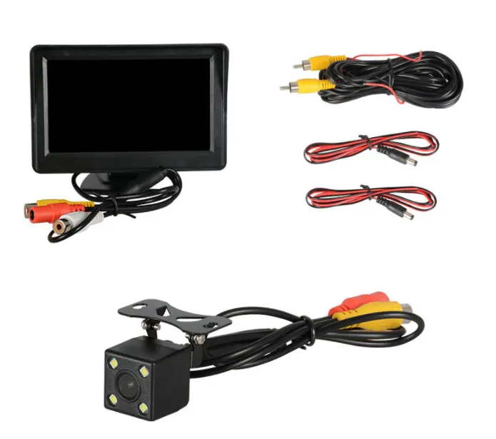 4.3inch Car Reverse Monitor With Rear View Camera For Car Reverse Monitor