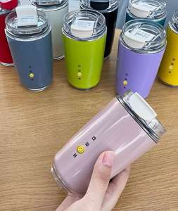 Gobelet isotherme en acier inoxydable de 240 ml avec couvercle à bec verseur, anti-fuite, sans BPA, options de couleur personnalisées - Product Image 1