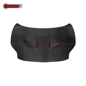 Couvercle de capot moteur de voiture en fibre de carbone de qualité supérieure, style Black Sails, pour Ferrari 458 - Product Image 4