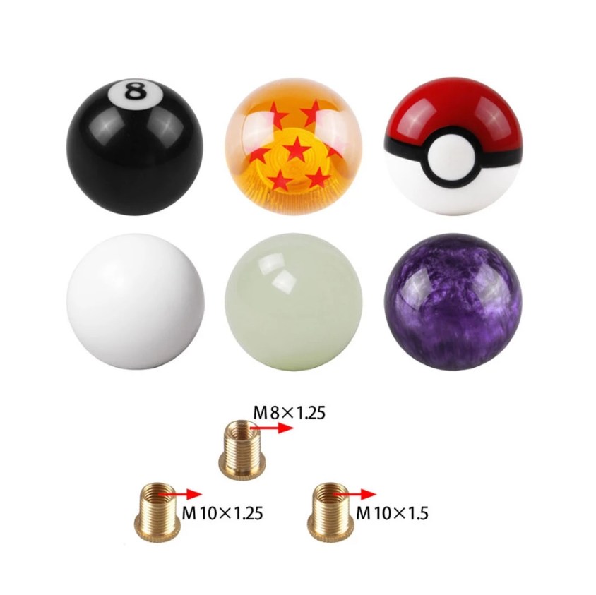 Лидер продаж автомобильная ручка переключения передач Dragon ball гоночная ручка крутая акриловая ручка переключения передач для универсального автомобиля --- поддержка OEM