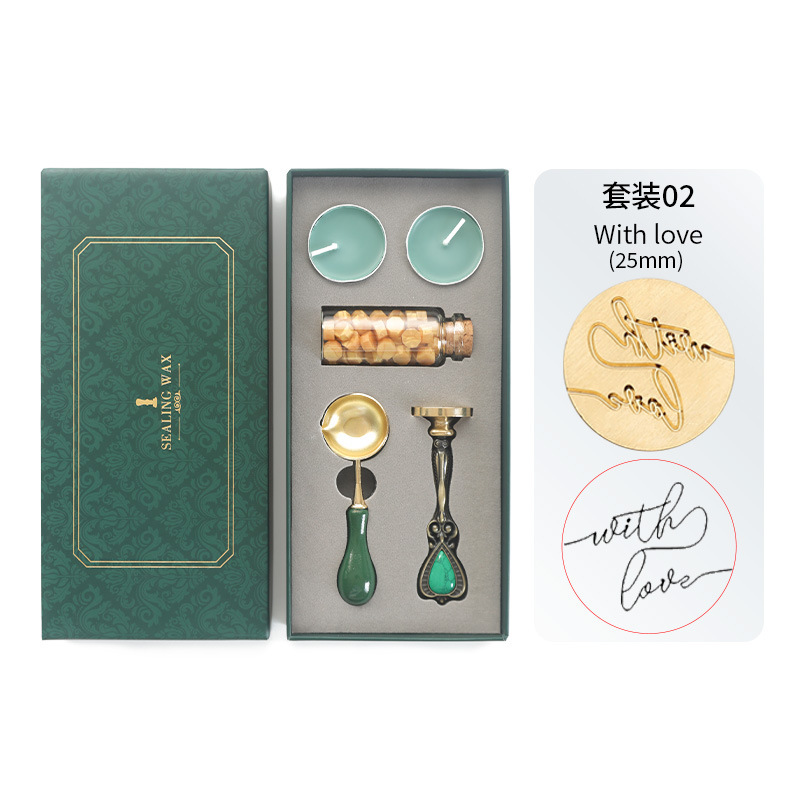 Dark Green Set 02 with Love
